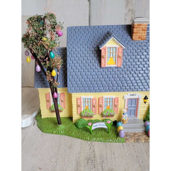 Dept 56 55090 Happy Easter House village accessory spring - Picture 2 of 10
